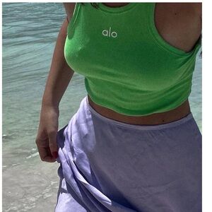 ALO Yoga Green Apple Tank Top